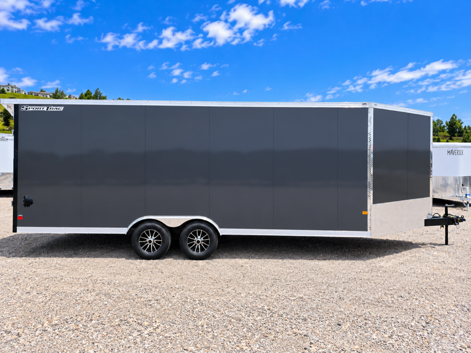 New 2027 Wells Cargo 8.5x28 10k Snowmobile Trailer