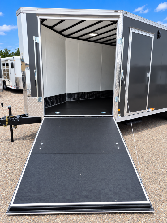 New 2027 Wells Cargo 8.5x28 10k Snowmobile Trailer