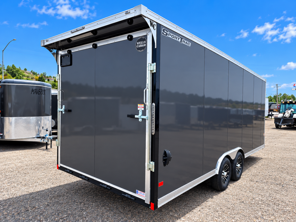 New 2027 Wells Cargo 8.5x28 10k Snowmobile Trailer
