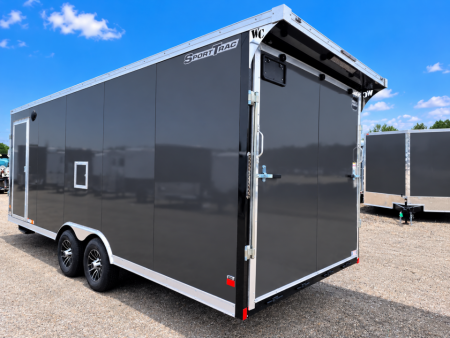 New 2027 Wells Cargo 8.5x28 10k Snowmobile Trailer
