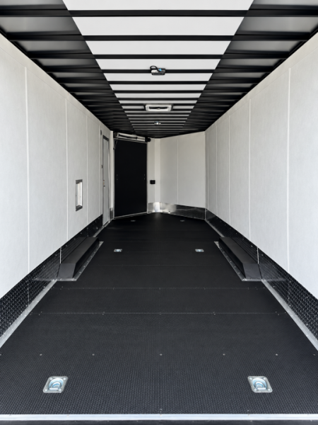 New 2027 Wells Cargo 8.5x28 10k Snowmobile Trailer