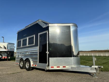 Used 2018 Cimarron Trailers Custom 3 Horse Bumper Pull Horse Trailer