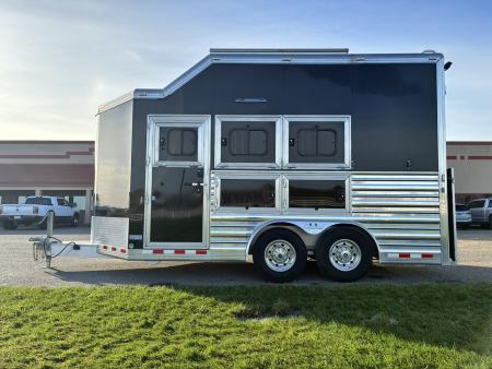 Used 2018 Cimarron Trailers Custom 3 Horse Bumper Pull Horse Trailer