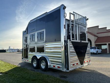Used 2018 Cimarron Trailers Custom 3 Horse Bumper Pull Horse Trailer