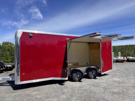 New 2027 XPRESS 8.5' x 20' Aluminum Enclosed Cargo Car Hauler w/ Escape Door & Spread Axle!