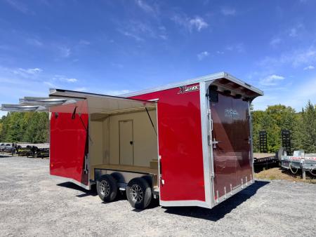 New 2027 XPRESS 8.5' x 20' Aluminum Enclosed Cargo Car Hauler w/ Escape Door & Spread Axle!