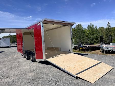 New 2027 XPRESS 8.5' x 20' Aluminum Enclosed Cargo Car Hauler w/ Escape Door & Spread Axle!