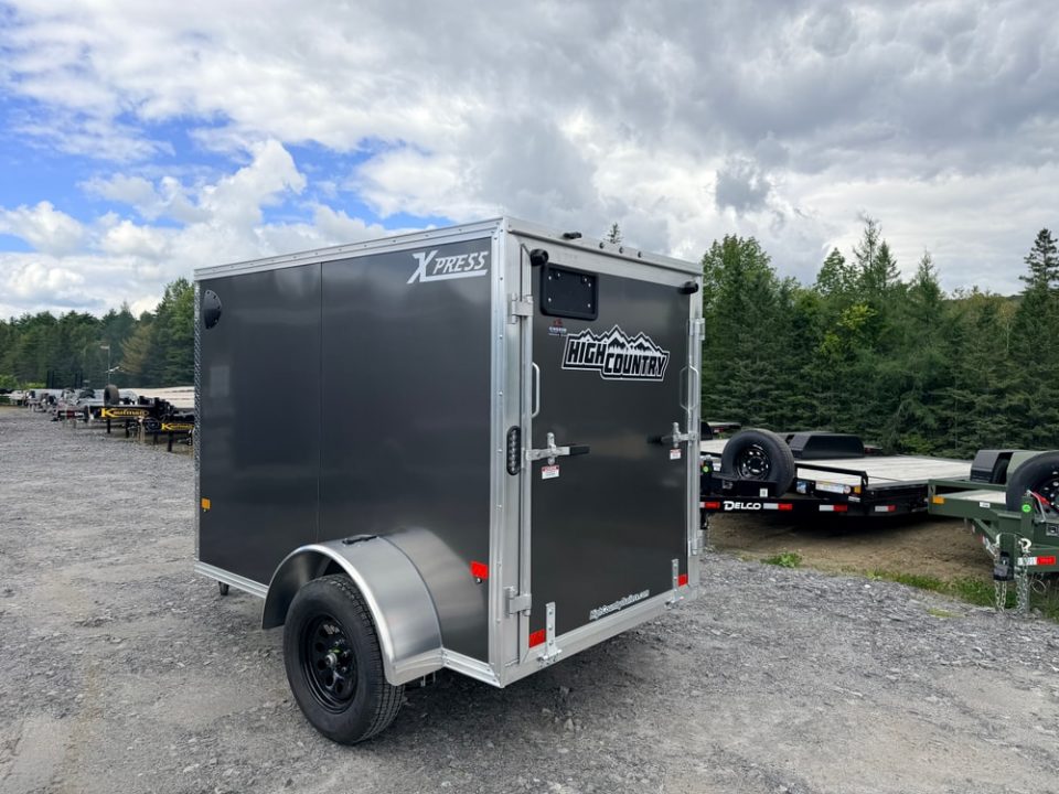 New 2027 XPRESS 5' x 8'  Aluminum Enclosed Single Axle Cargo Trailer