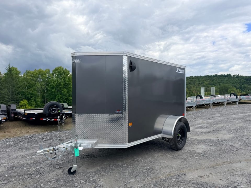 New 2027 XPRESS 5' x 8'  Aluminum Enclosed Single Axle Cargo Trailer