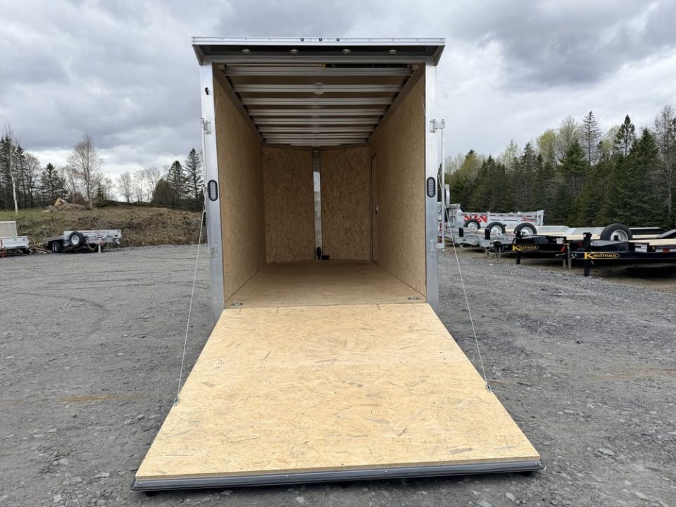 New 2026 XPRESS 7' x 16' Aluminum Enclosed Cargo Trailer w/ 12" Extra Height & Ramp Door!