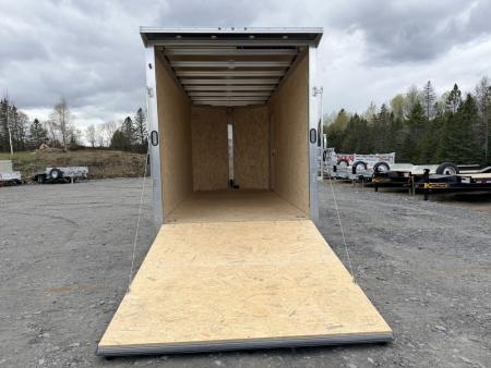 New 2026 XPRESS 7' x 16' Aluminum Enclosed Cargo Trailer w/ 12" Extra Height & Ramp Door!