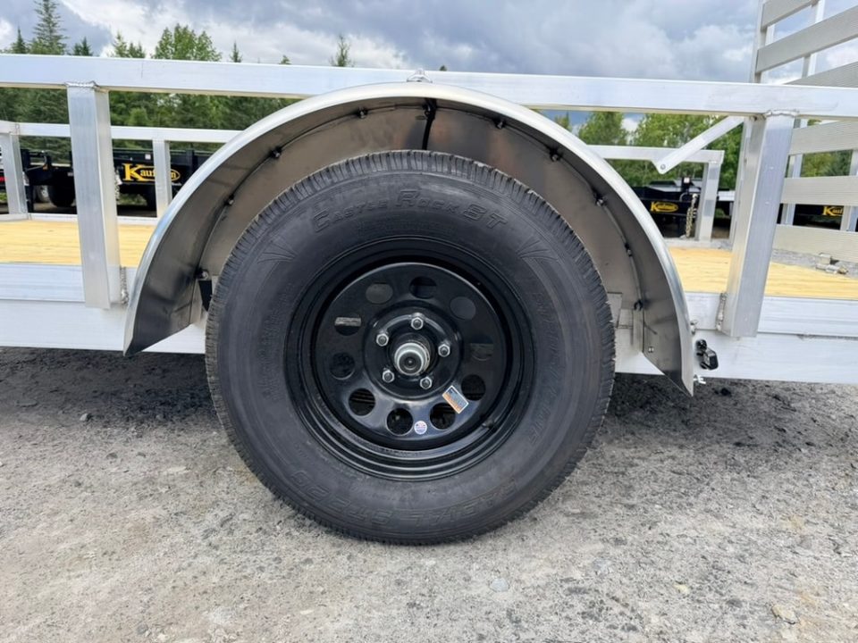 New 2027 High Country 5' x 10' Aluminum Single Axle Open Landscape Utility w/ lay flat ramp!