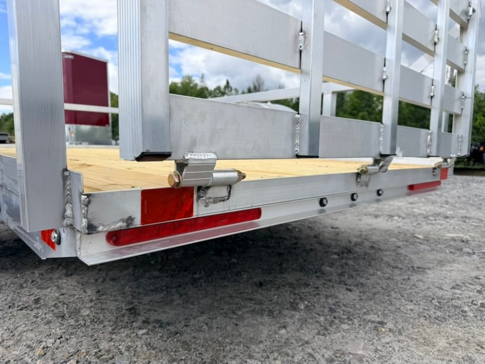 New 2027 High Country 5' x 10' Aluminum Single Axle Open Landscape Utility w/ lay flat ramp!
