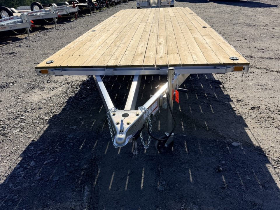 New 2026 High Country 101" x 20' Flat Deck Aluminum Deckover Utility/ Trap Trailer w/ 9,990LB GVWR