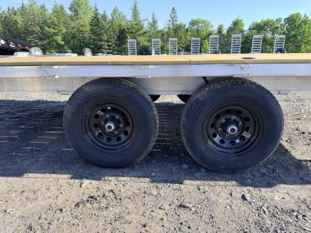 New 2026 High Country 101" x 20' Flat Deck Aluminum Deckover Utility/ Trap Trailer w/ 9,990LB GVWR