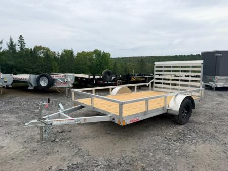 New 2027 High Country 80  x 12' Aluminum Single Axle Open Landscape Utility Trailer