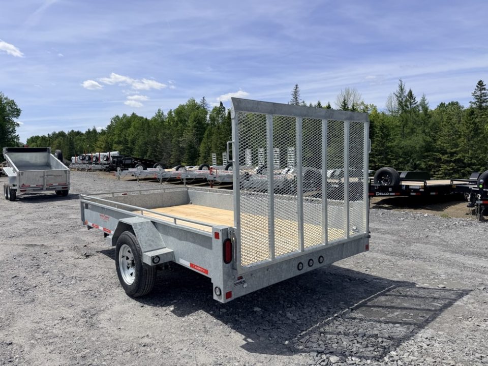 New 2027 Triumph 6' x 12' Galvanized Steel Single Axle Utility Trailer