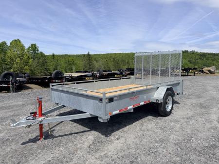 New 2027 Triumph 6' x 12' Galvanized Steel Single Axle Utility Trailer