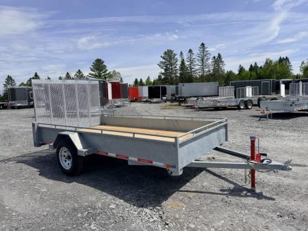 New 2027 Triumph 6' x 12' Galvanized Steel Single Axle Utility Trailer