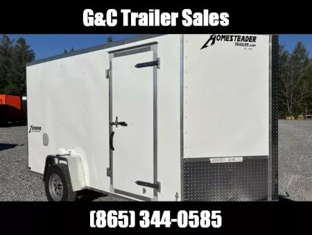 New 2027 Homesteader Trailer 6X12 IS Cargo / Enclosed Trailer