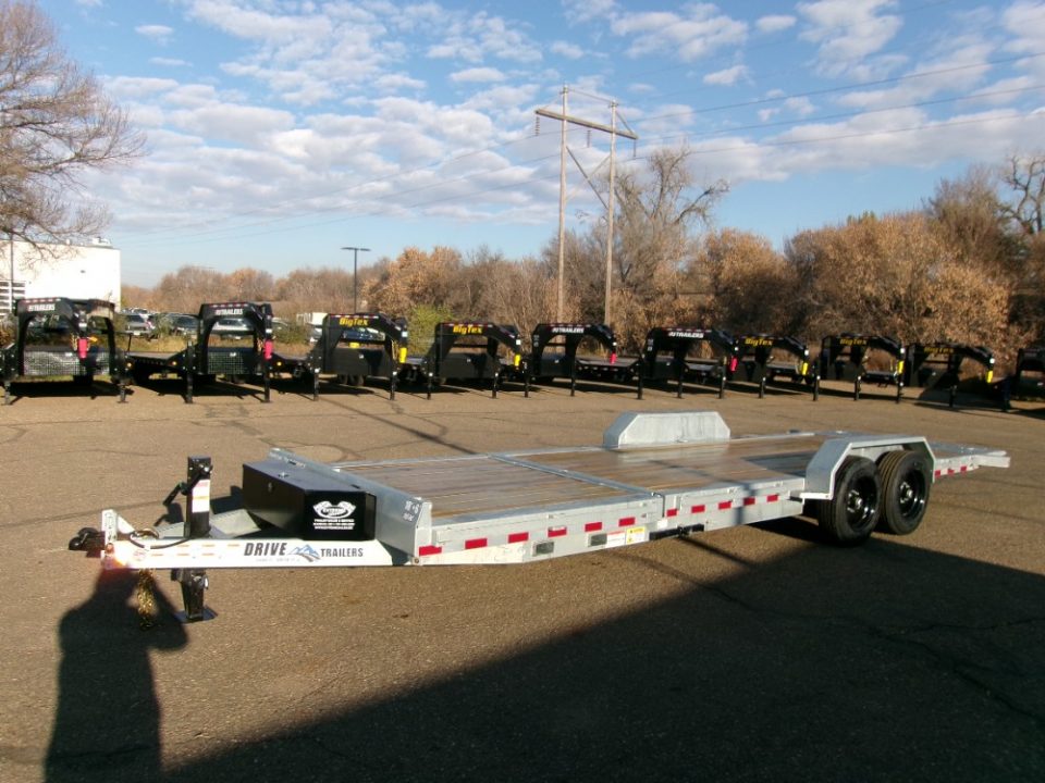 New 2027 Drive Trailers 102" X 24' Equipment Trailer