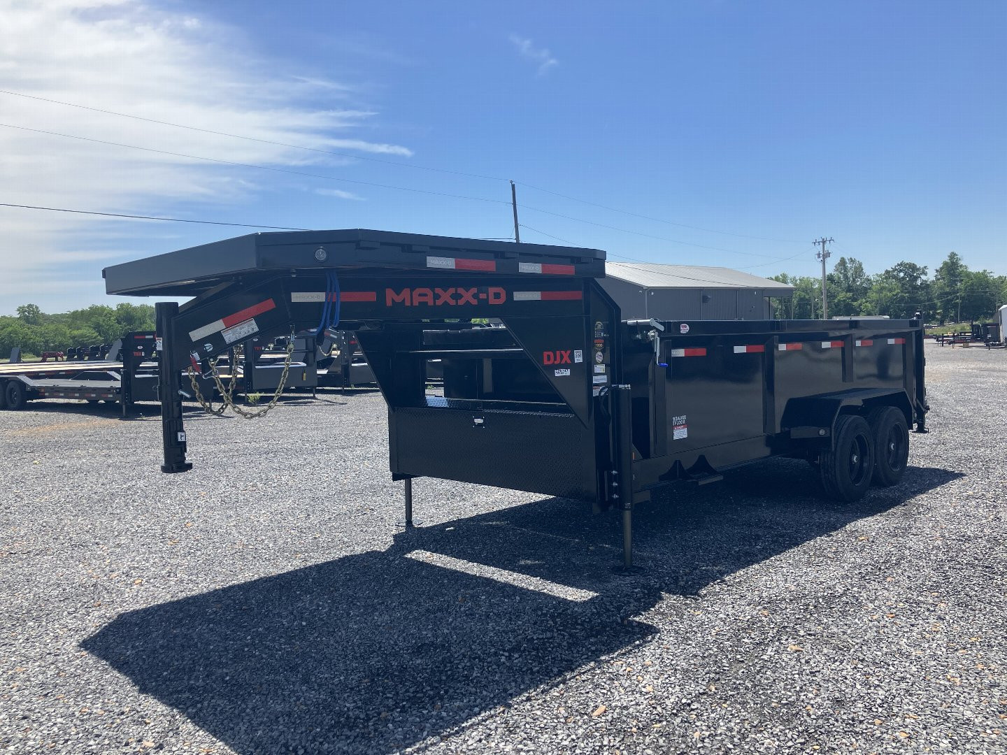 New 2026 MAXXD Gooseneck Dump Trailer | 16' x 83' 18K GVWR