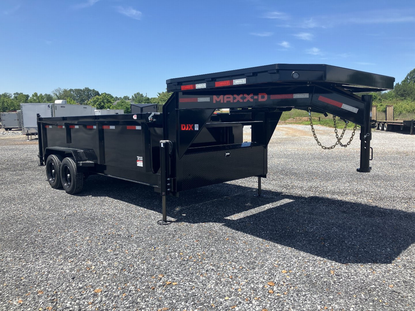 New 2026 MAXXD Gooseneck Dump Trailer | 16' x 83' 18K GVWR