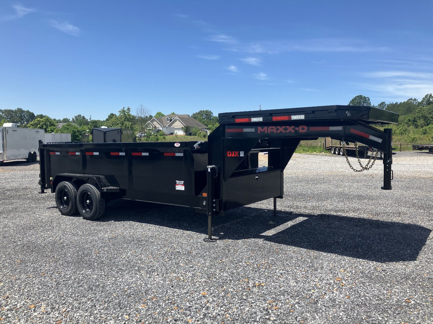 New 2026 MAXXD Gooseneck Dump Trailer | 16' x 83' 18K GVWR