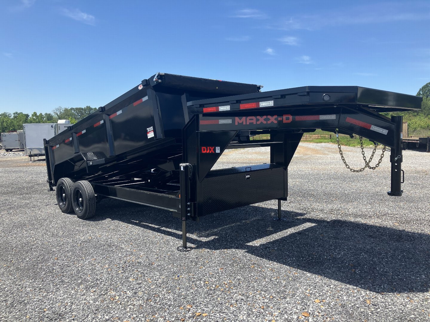 New 2026 MAXXD Gooseneck Dump Trailer | 16' x 83' 18K GVWR