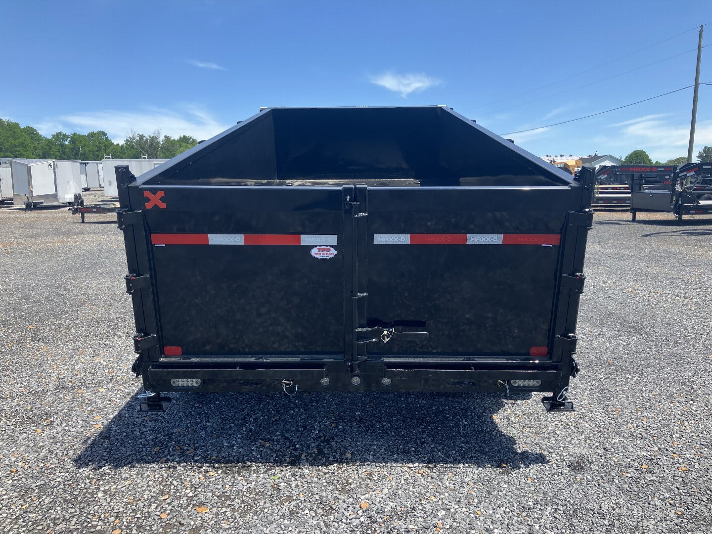 New 2026 MAXXD Gooseneck Dump Trailer | 16' x 83' 18K GVWR