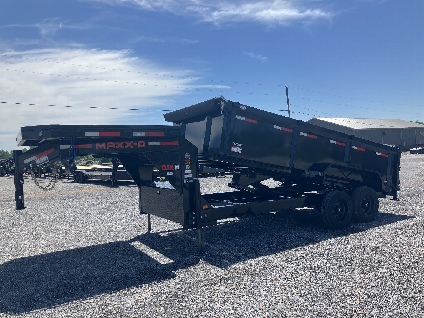 New 2026 MAXXD Gooseneck Dump Trailer | 16' x 83' 18K GVWR