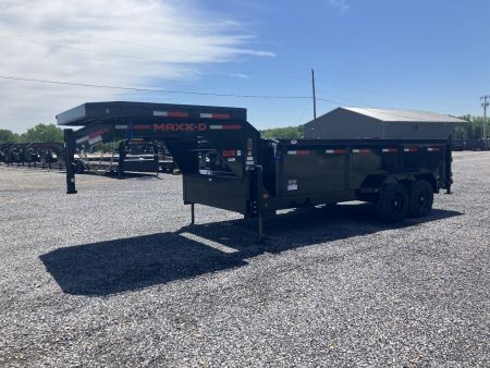 New 2026 MAXXD Gooseneck Dump Trailer | 16' x 83' 18K GVWR