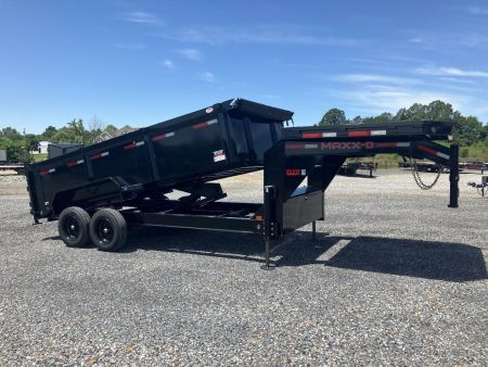 New 2026 MAXXD Gooseneck Dump Trailer | 16' x 83' 18K GVWR