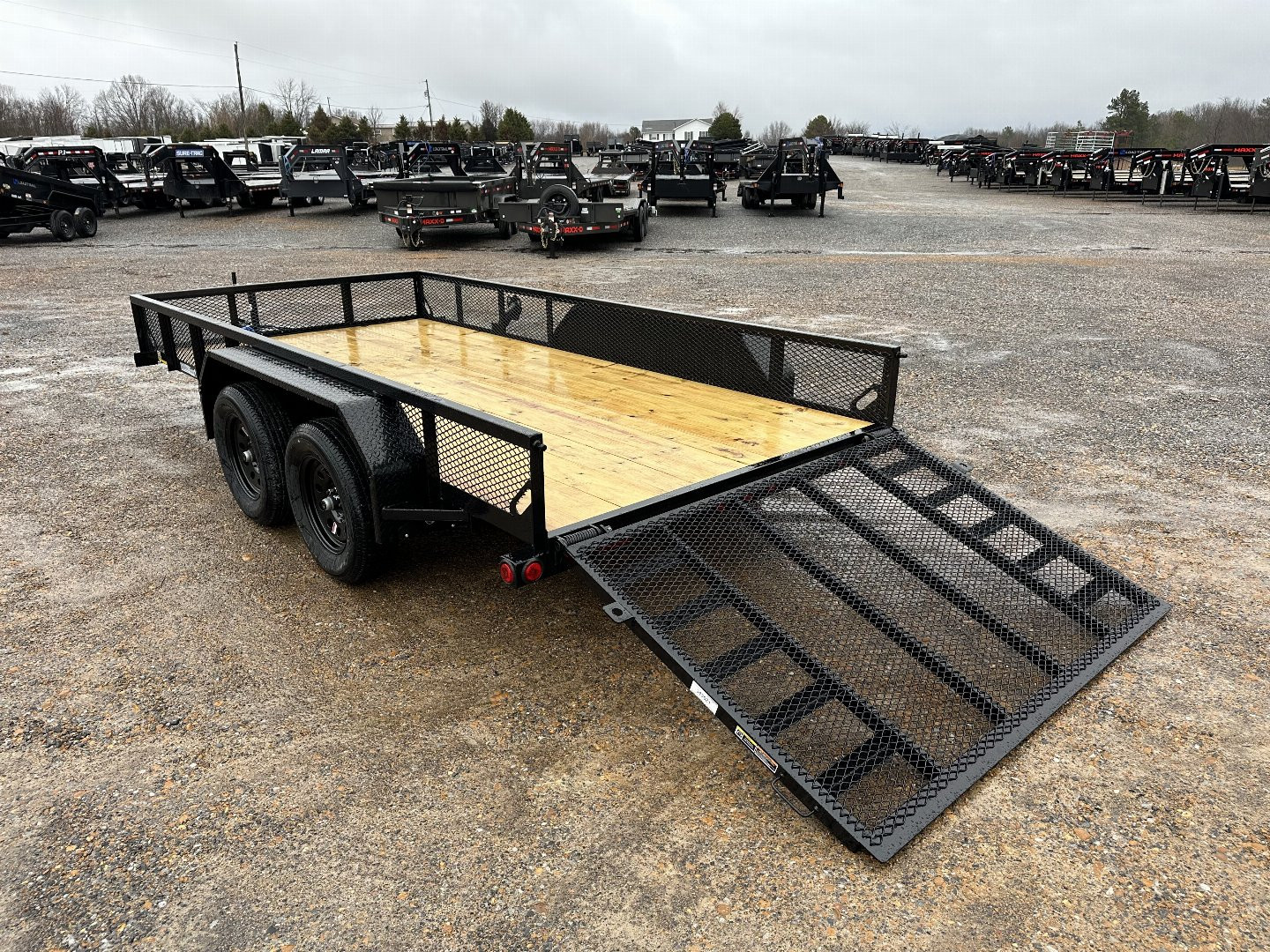 New 2025 Load Trail 77"x14' 7k Utility Trailer