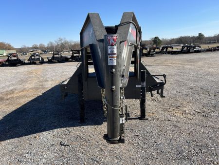 Used 2024 MAXXD Gooseneck Flatbed Trailer | 102" x 28' 30K GVWR
