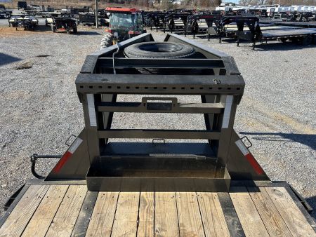 Used 2024 MAXXD Gooseneck Flatbed Trailer | 102" x 28' 30K GVWR