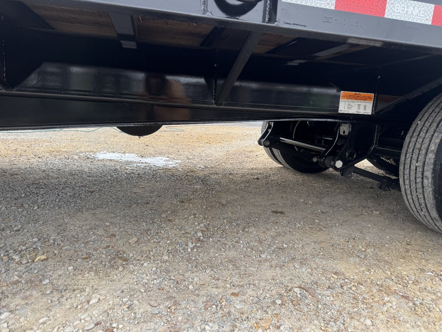 New 2025 Behnke 102"x30' 20 TON Pintle Hitch Tag Trailer *AIR TILT*