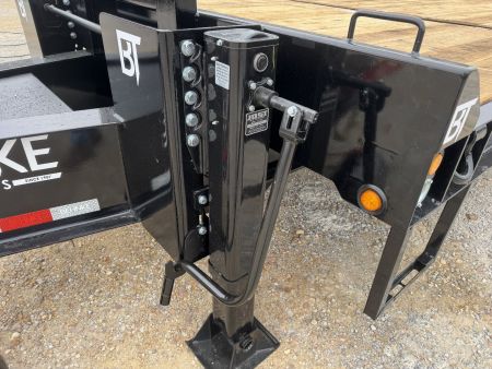 New 2025 Behnke 102"x30' 20 TON Pintle Hitch Tag Trailer *AIR TILT*