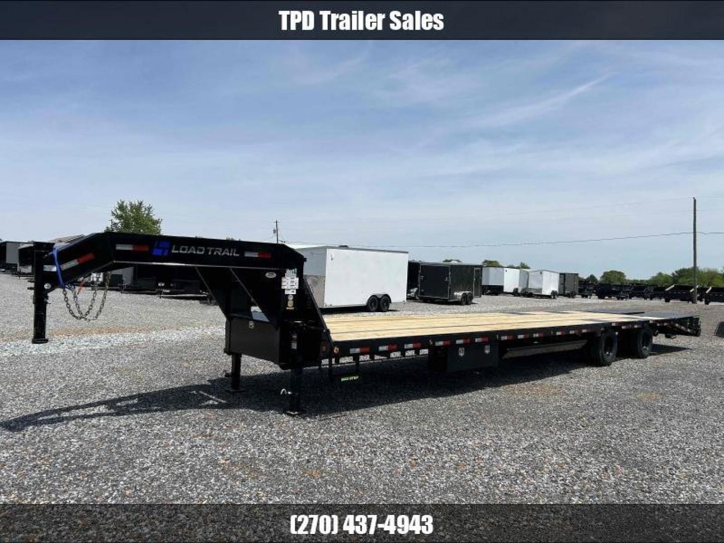 New 2024 Load Trail Gooseneck Flatbed Trailer | 102" x 40' 25.9k GVWR