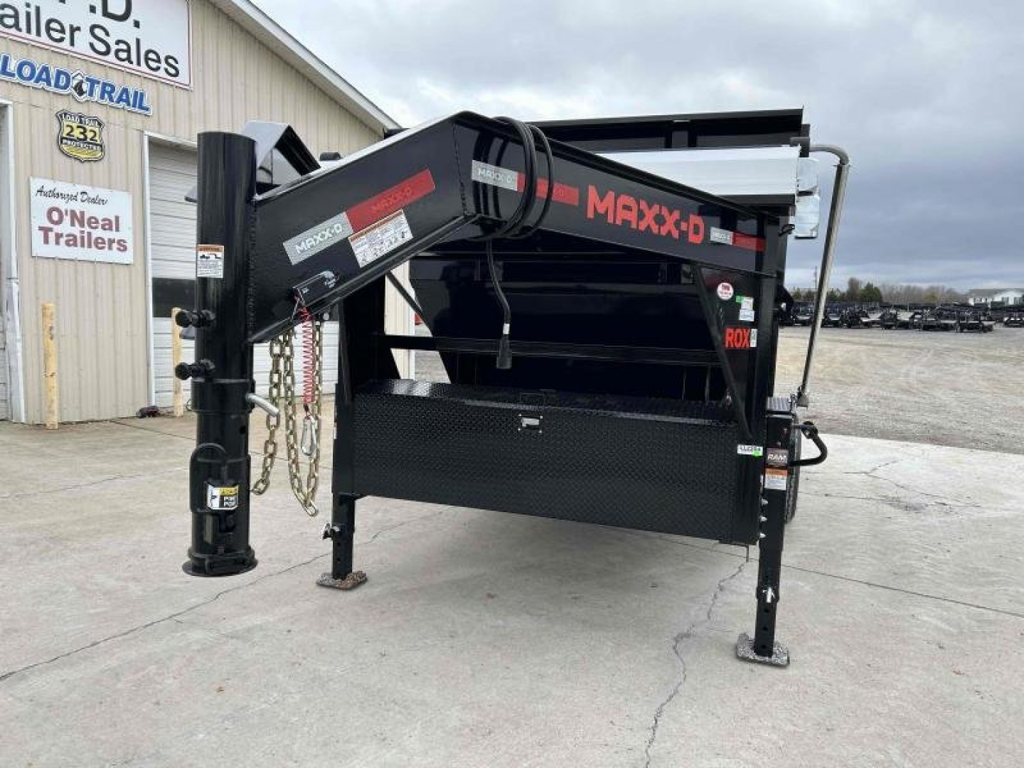 New 2024 MAXXD Roll Off Dump Trailer | 83" x 14' 14K GVWR