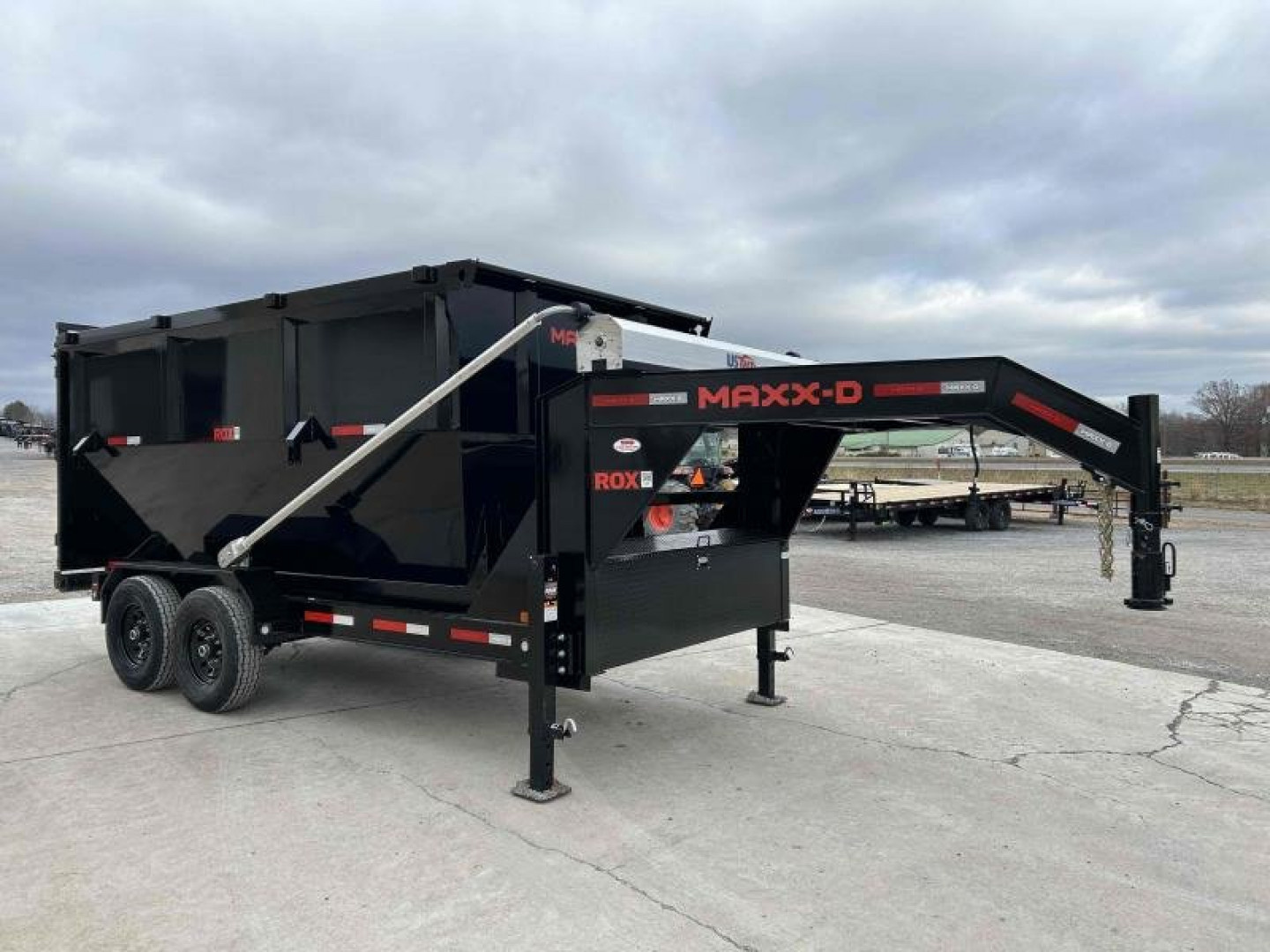 New 2024 MAXXD Roll Off Dump Trailer | 83" x 14' 14K GVWR