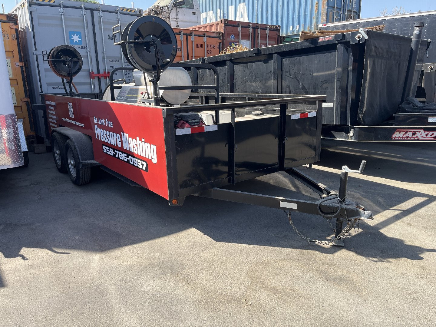Used 2021 Five Star Trailers UTILTY Pressure Washer Trailer