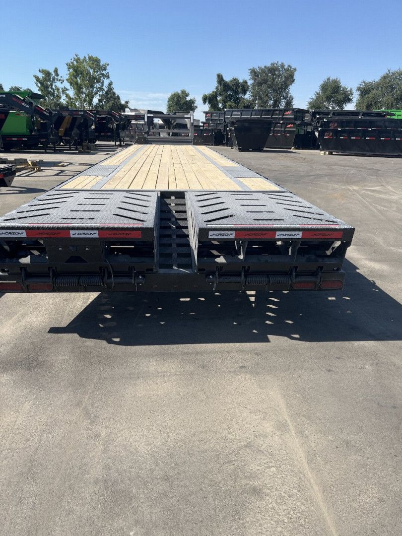 New 2024 Horizon Trailers FTZGN407K Flatbed Trailer