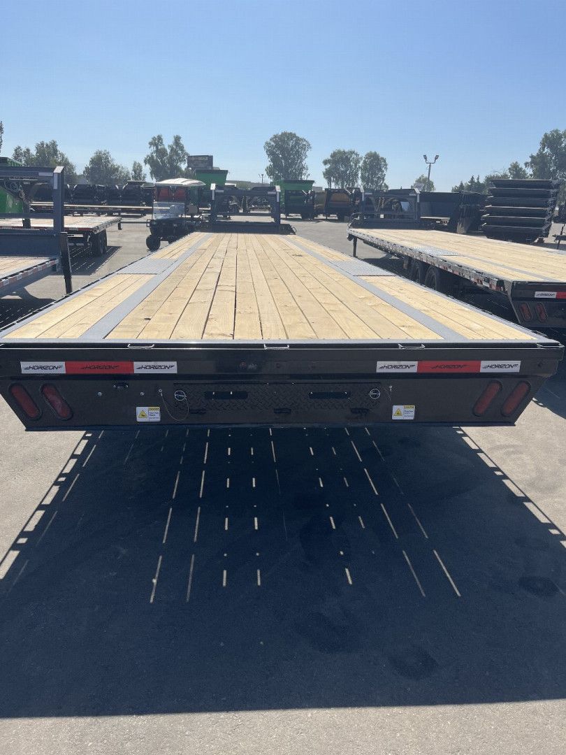New 2024 Horizon Trailers FTZGN407K Flatbed Trailer