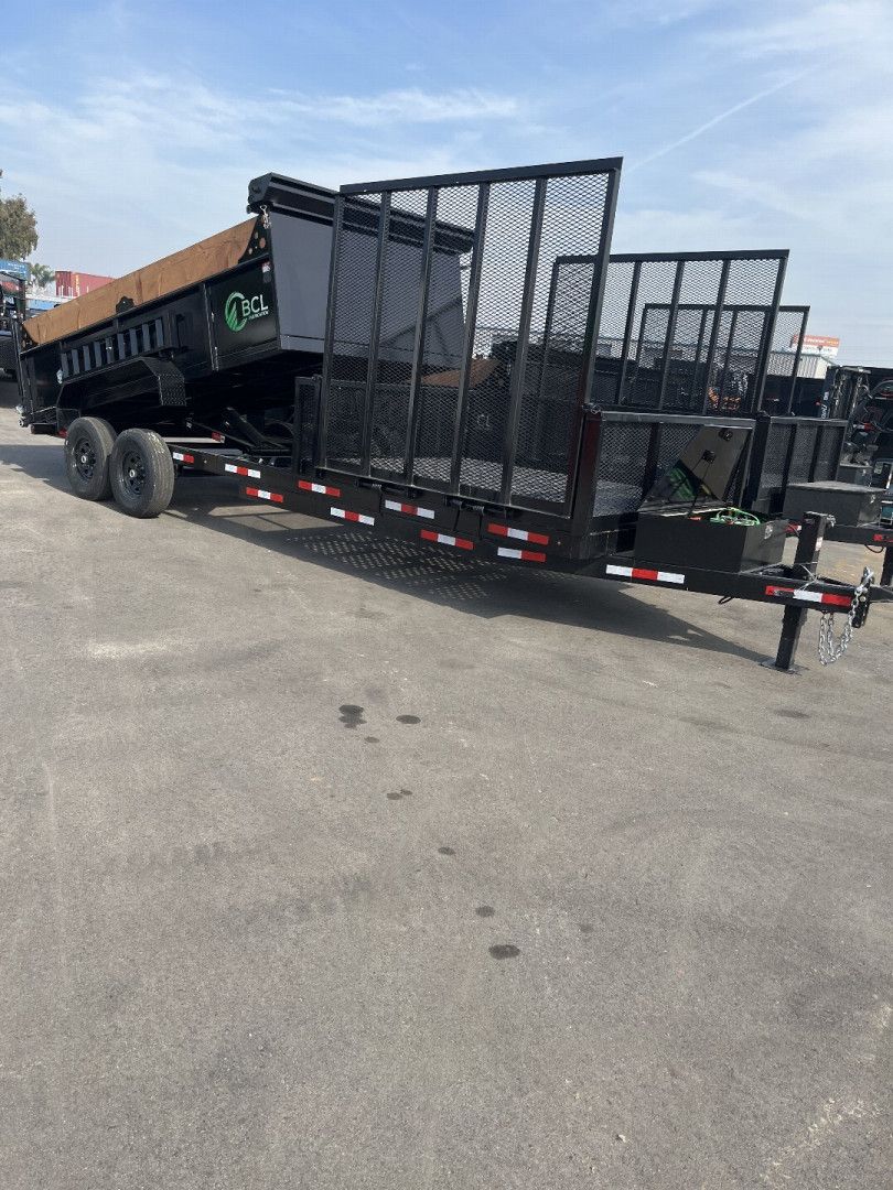 New 2024 BCL Fabrication LANDSCAPE DUMP Specialty Trailer