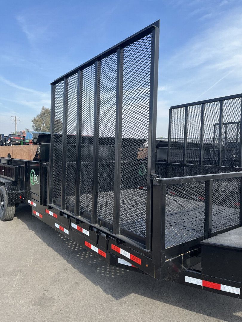 New 2024 BCL Fabrication LANDSCAPE DUMP Specialty Trailer