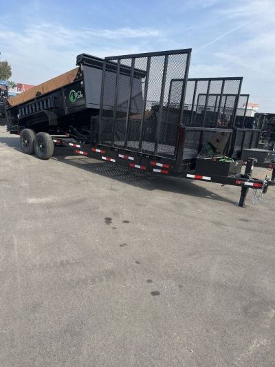 New 2024 BCL Fabrication LANDSCAPE DUMP Specialty Trailer