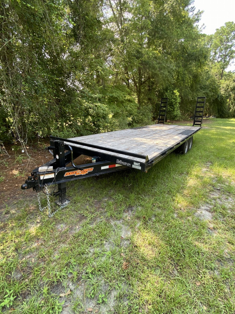 2022 9×24 Equipment Flatbed Trailer