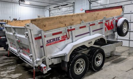 Used RENTAL-2025 N & N Trailers 83 X 14 TA 14K Dump Trailer