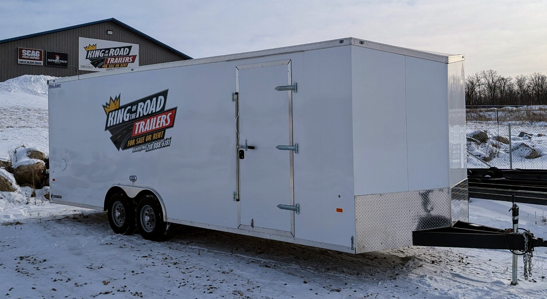 5×24 Enclosed Cargo Trailer